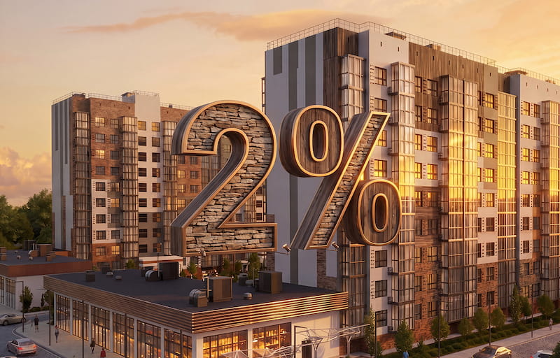 Ипотека под&nbsp;2% в&nbsp;Геническе: покупка квартиры от&nbsp;застройщика на&nbsp;льготных условиях