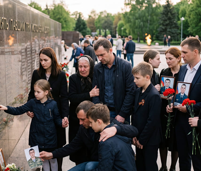 Семьи погибших при исполнении
